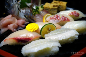 【06】寿司パワーと地魚にぎり